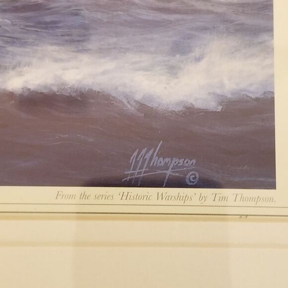 1993 Tim Thompson Cornwall Historic Ships - Picture 5 of 6